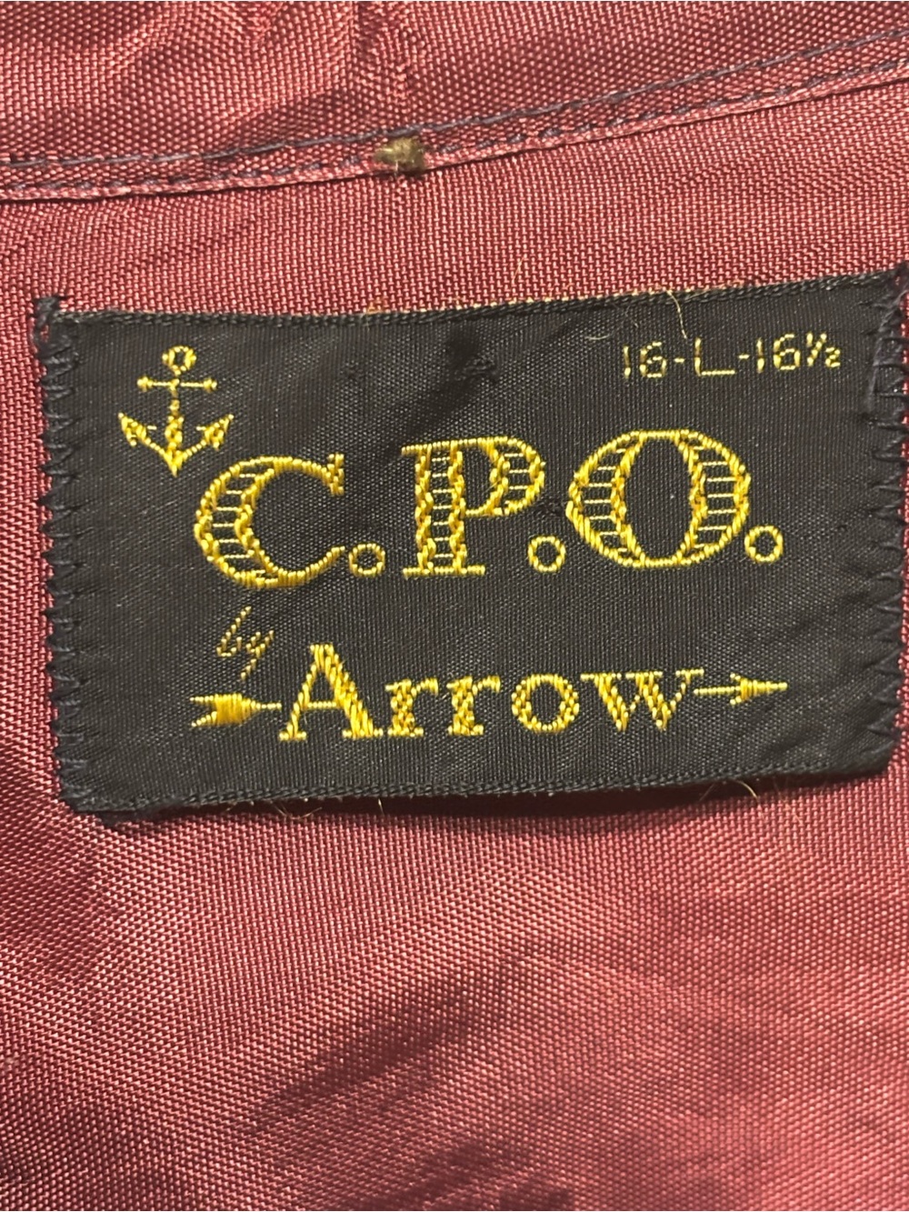 •TrueVintage 1970s CPO (Chief Petty Officer) Shirt Jacket